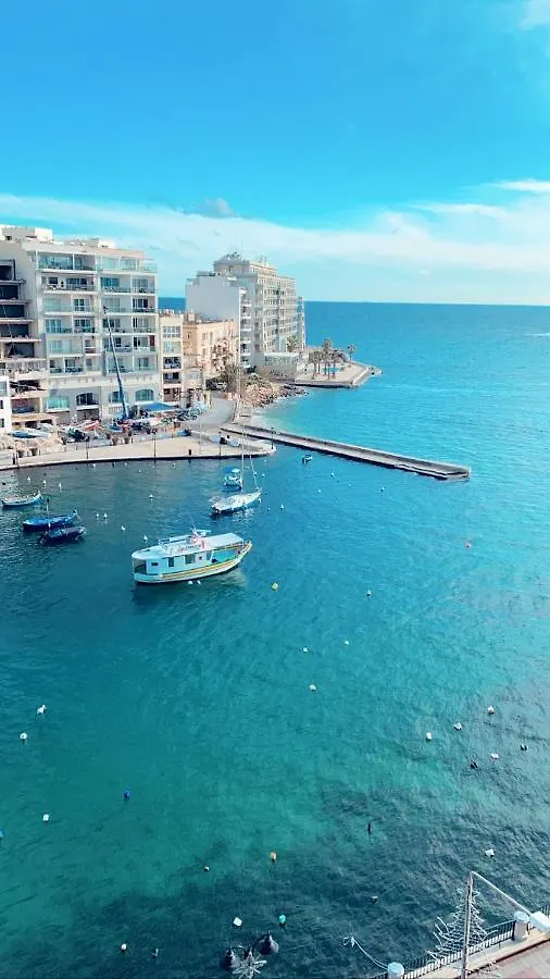 Privatunterkunft Ferienwohnung Spinola Bay View San Ġiljan Malta